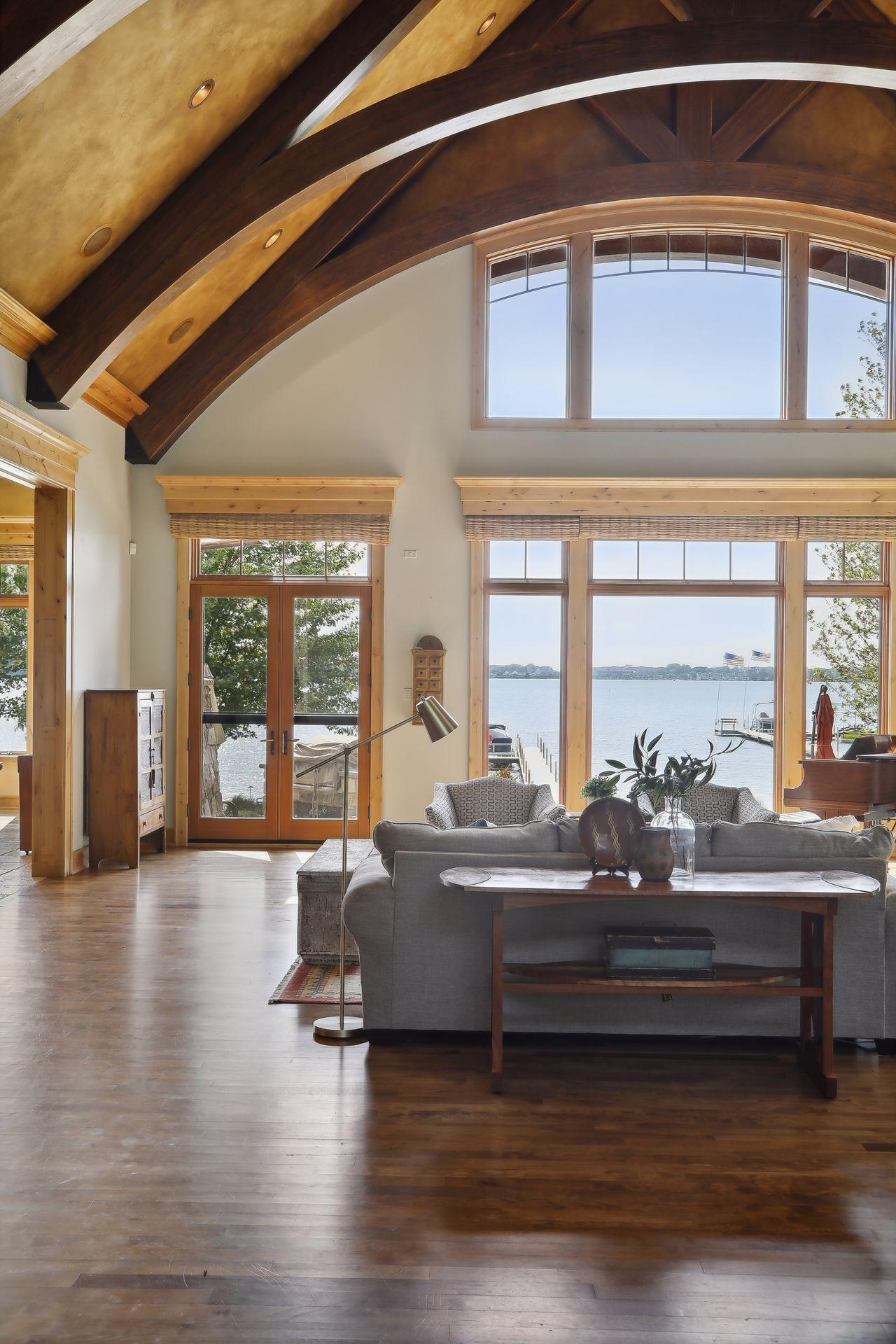 Lake views from every room