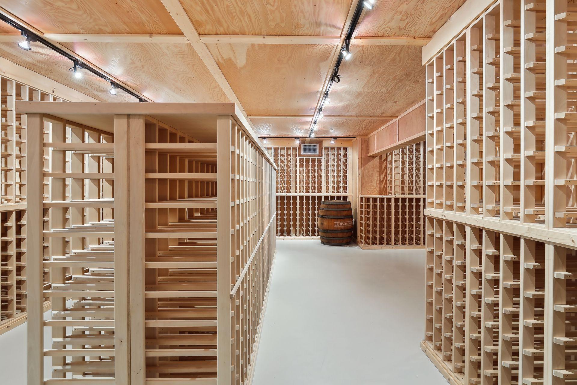 Is there a use for this space other than 1000's of bottles of wine :) yes. Ask and we will share.