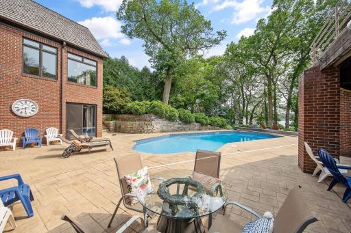 Lots of space for entertaining, private and fully fenced.