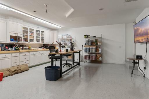 Fully finished with over 900 square feet.