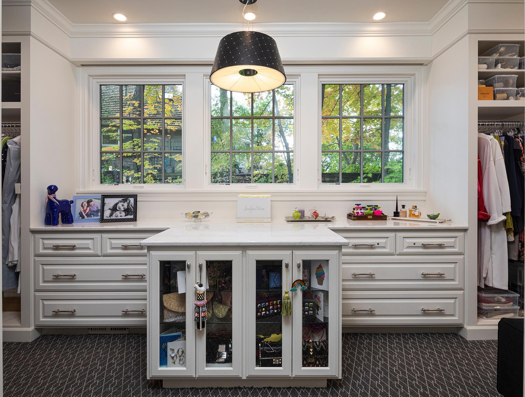 Expansive Primary Closet - 2016 Addition