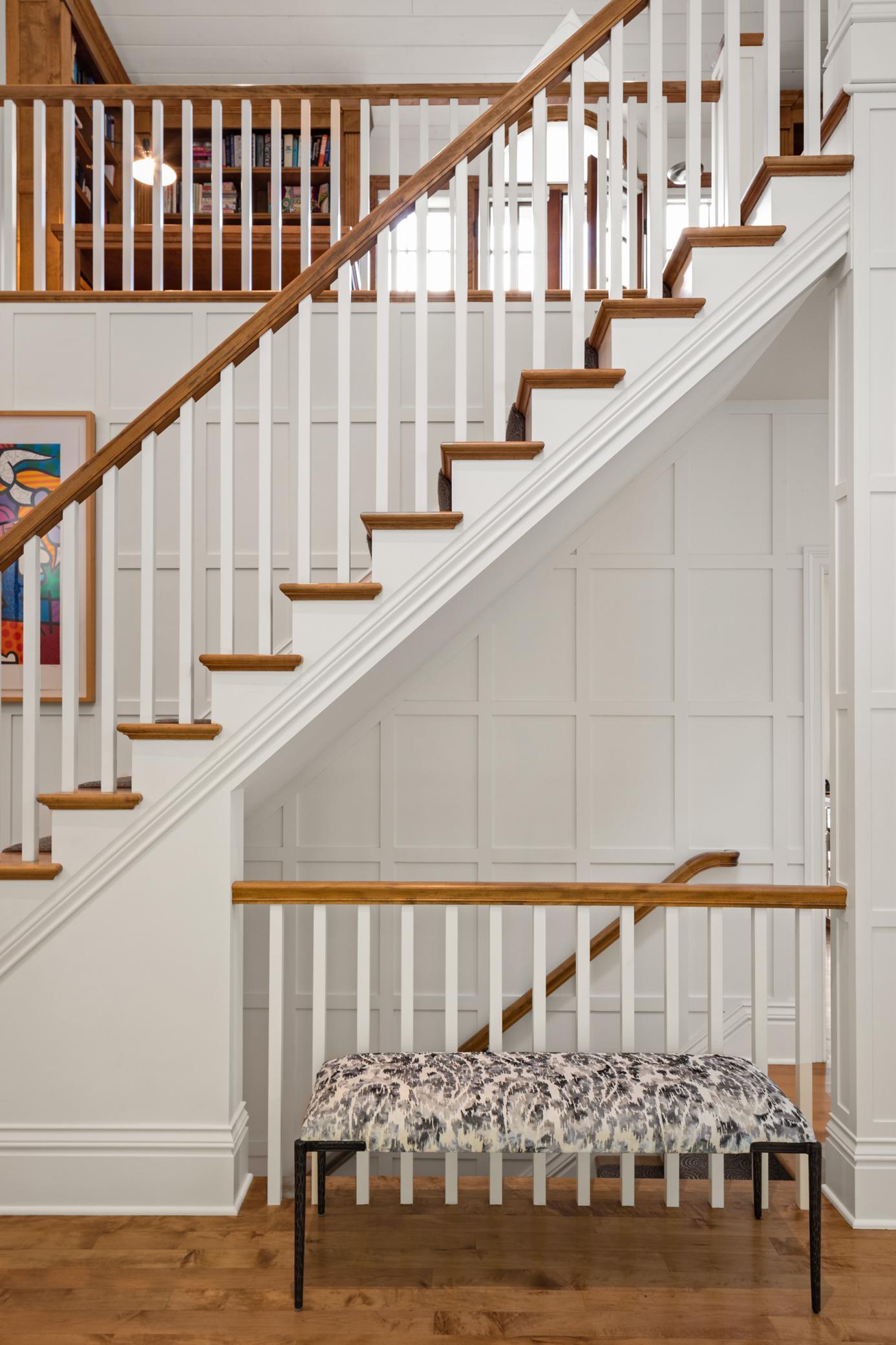 Stair View at Main Entrance