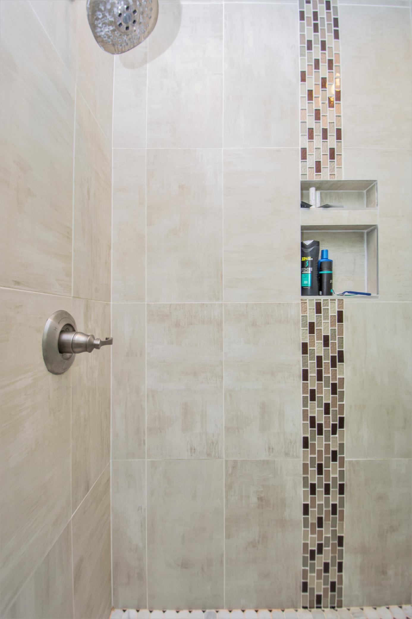 Tiled Bathroom Lower Level