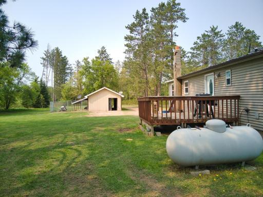 REAR EXTERIOR TO GARAGE