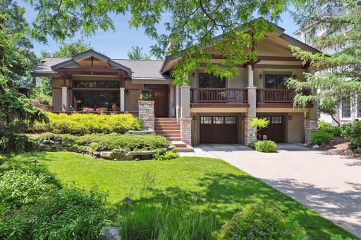 Award-winning distinguished home on Lake Bde Maka Ska.