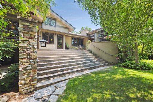 Distinguished lakeside home located in a very desirable Linden Hills location.