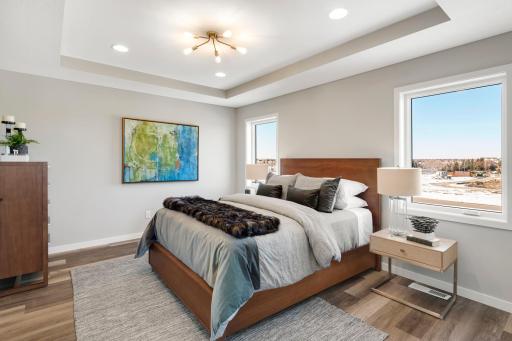 Urban inspired interiors with luxury features. Photo is of model home; options and features will vary.