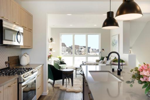 Photos are of model home; features and options may vary.