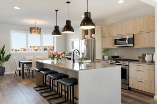 Photos are of model home; features and options may vary.