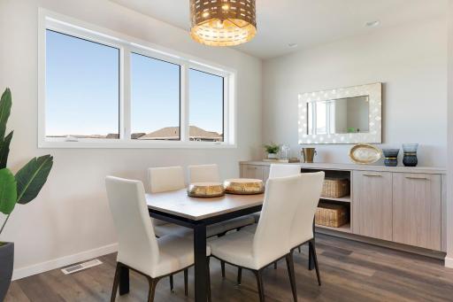 Photos are of model home; features and options may vary.
