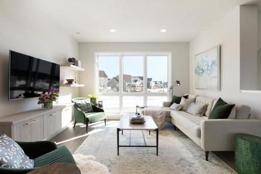 Photos are of model home; features and options may vary.