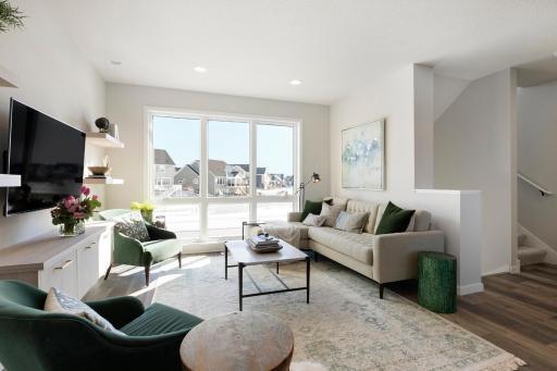 Photos are of model home; features and options may vary.