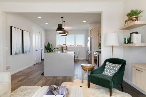 Photos are of model home; features and options may vary.