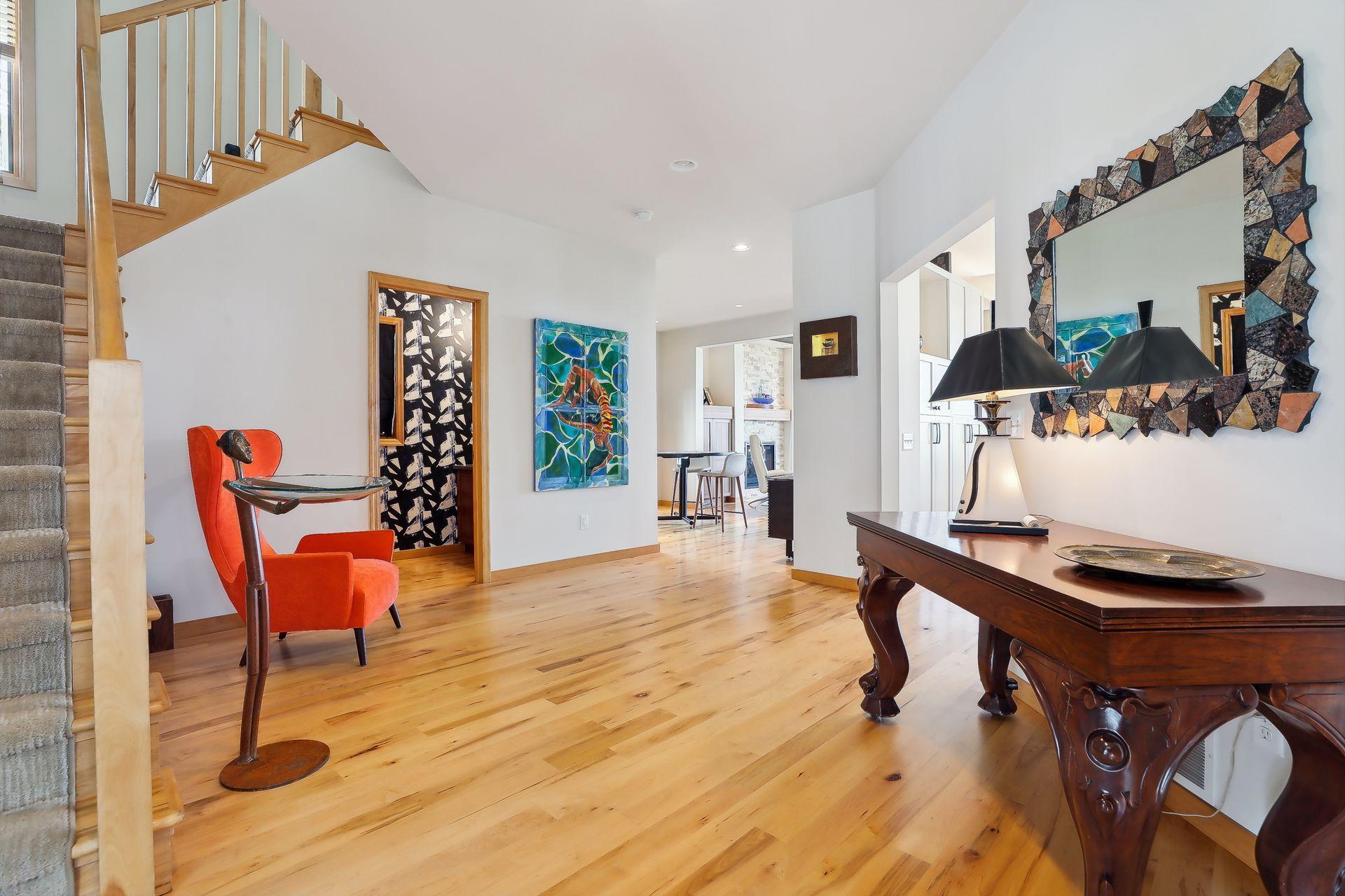 Welcoming front foyer