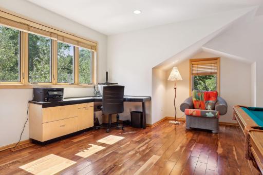 Bonus room can also dual as a home office.