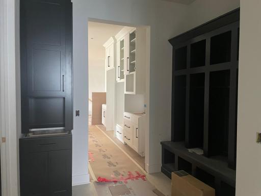 Actual home shown-Mudroom looking into kitchen