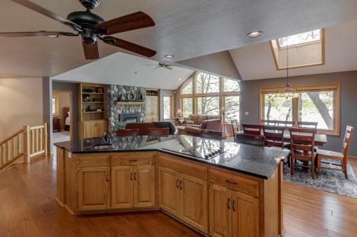 Enjoy cooking while enjoying lake views!