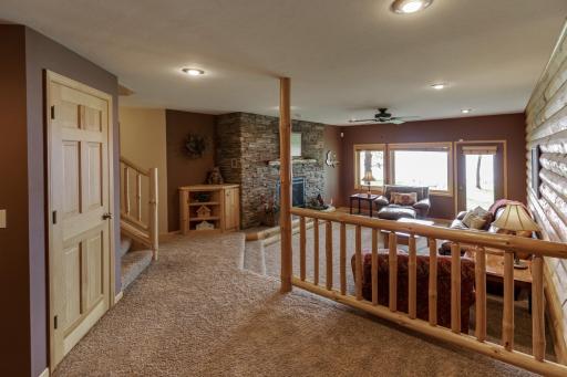 Spacious lower level walk-out with great lake views.