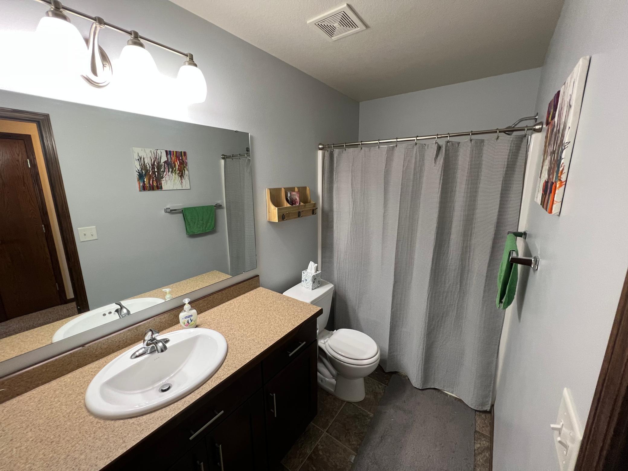upstairs full bath