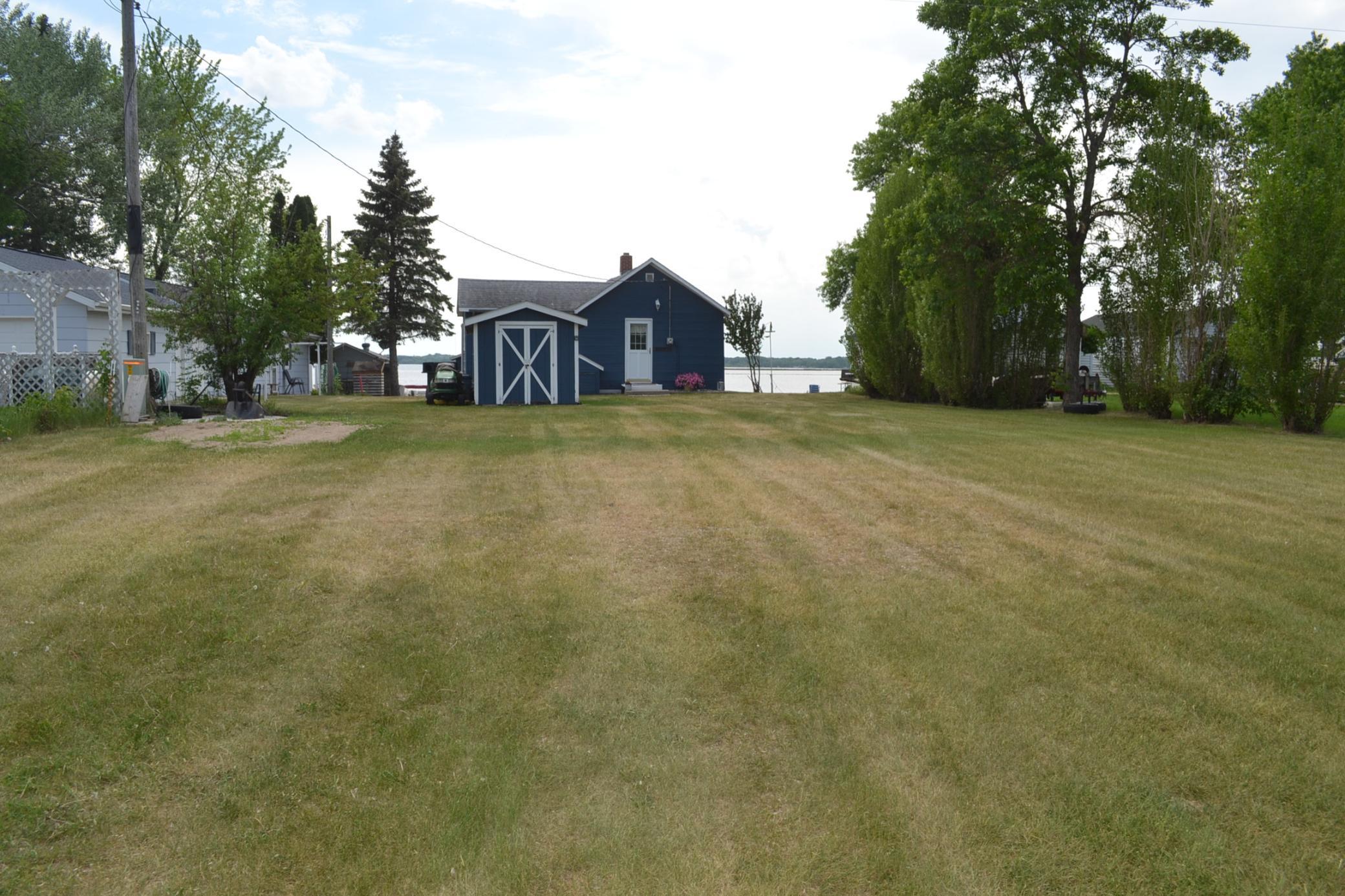 Large back yard