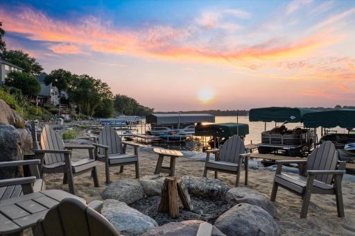 The night does not have to be over when the sun sets. Enjoy a bon fire on the sand beach