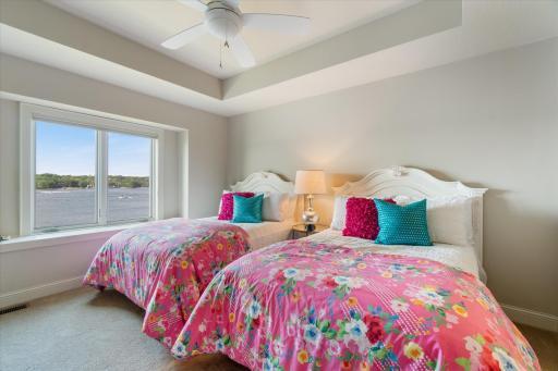 one of two junior suites on the upper floor. Private Bath and walk in closet
