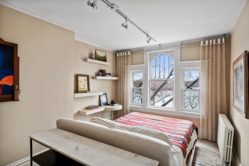 Amazing western lake views in the 5th bedroom (on the 3rd floor)!