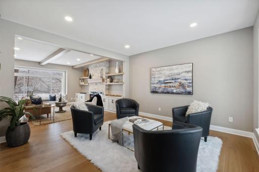 Formal entertaining space makes a statement!