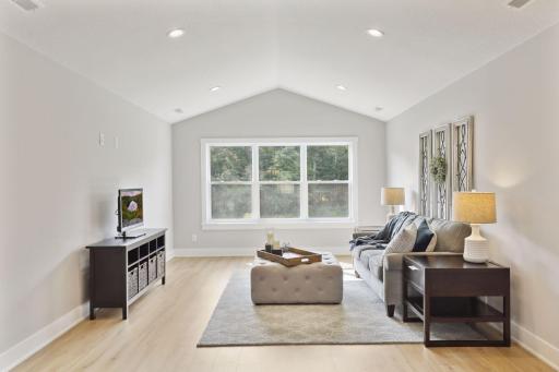 Upper level family room