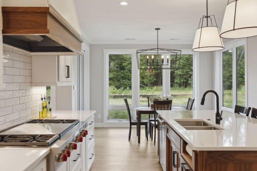 Eat in kitchen space with panoramic views