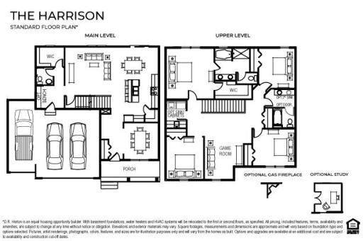 The Harrison floor plan, however, this home will have a fourth stall tandem.