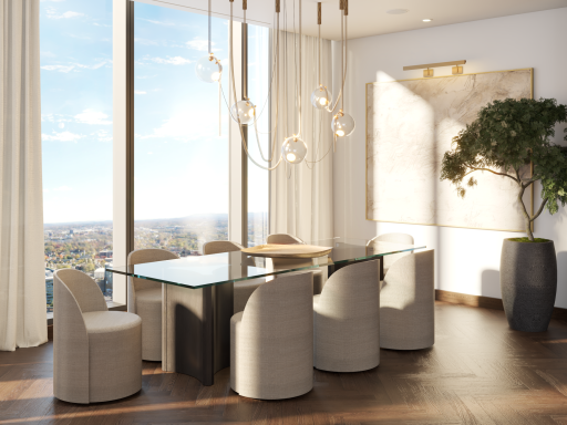 Beautiful corner floor plan with full river views. Rendering may not reflect actual finished space.