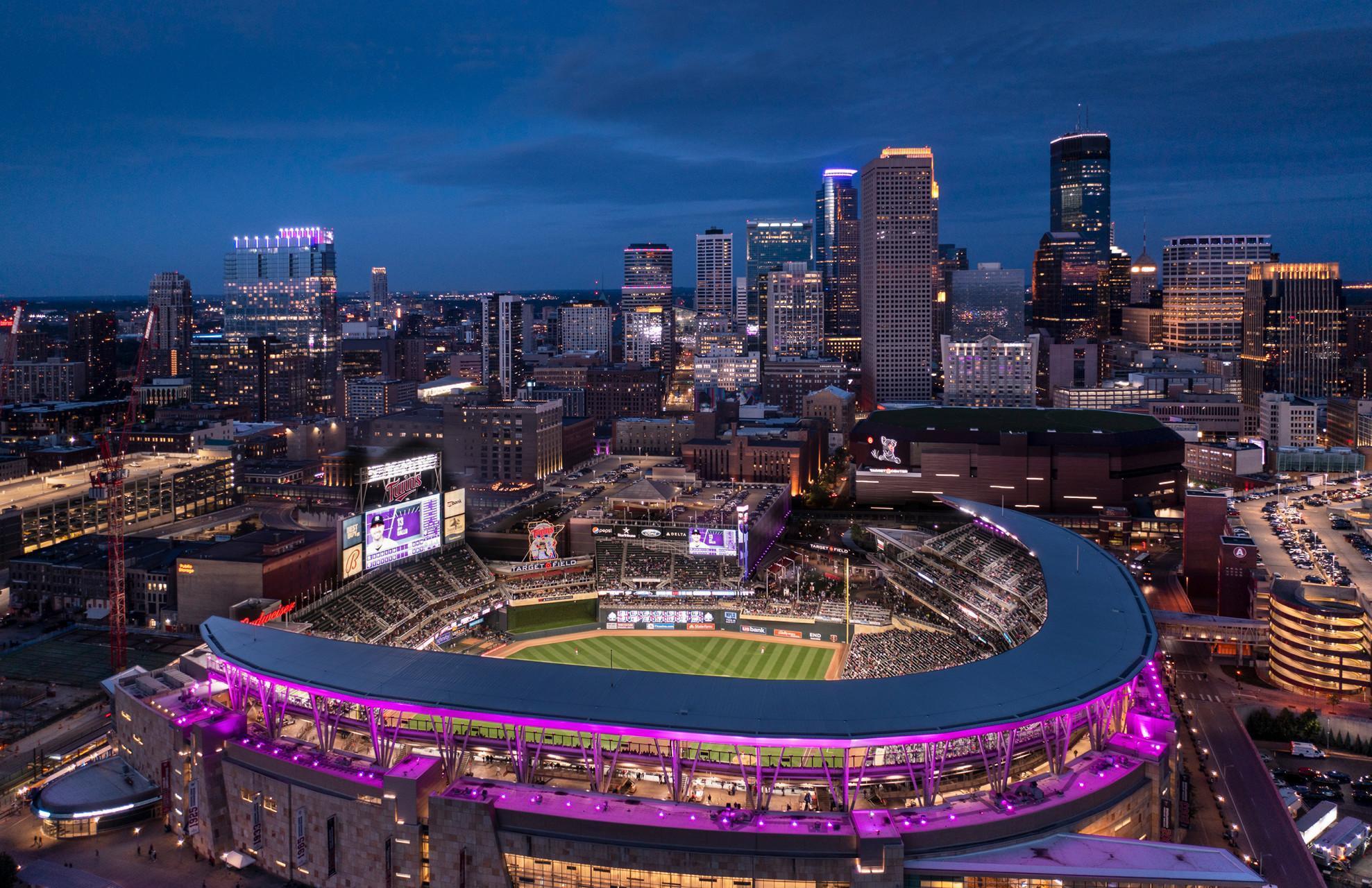 Incredible views of Target Field.