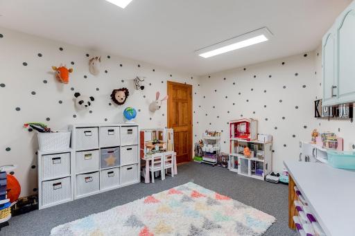 Main floor office/toy room off of family room