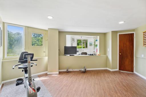 Workout / Office / Bedroom Walk-out level 48 Island Rd., North Oaks