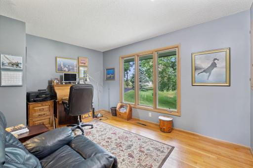 Bedroom Main floor beautiful wood floors 48 Island Rd, North Oaks