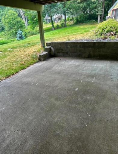 Walk out Patio below Deck Facing Pond 48 Island Rd., North Oaks, MN 55127.jpg