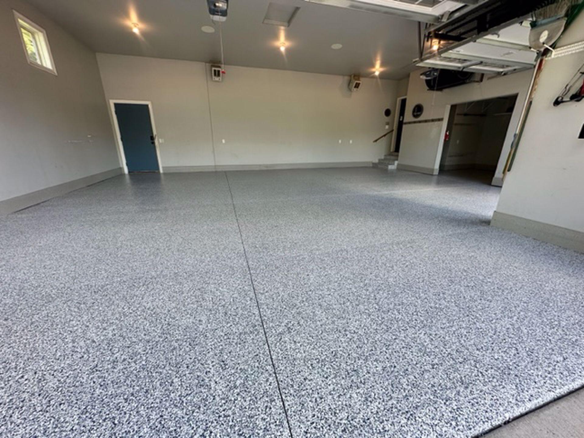 Seller just had Garage Force refinish and epoxy garage floors. Best ever for finish and sustainability. Enjoy the 4 car garage, deep and wide w/extra storage on the side plus electric charging station.