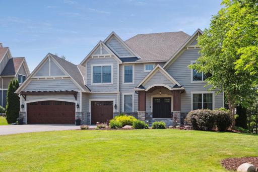Welcome to 3613 LeRive Way on nearly 1.50 acre. Lush landscaping, apple trees, ideal green space and more on this quiet street to enjoy lakeshore living with nearly 200 feet of hard sand lakefront.