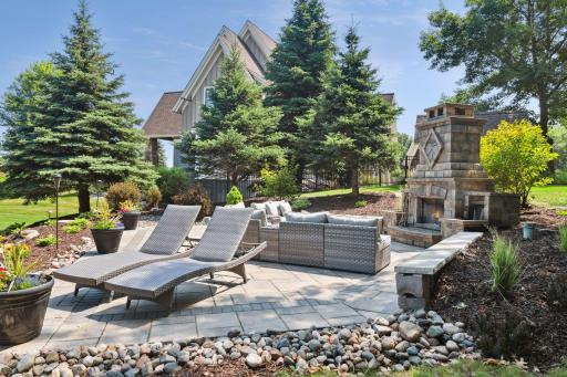Enjoy outdoor living surrounded by tranquility and nature with views of Lake Bavaria.