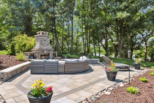 For those wanting an outdoor patio with true full fireplace? This is it!