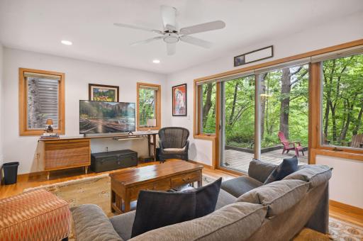 Large Bedroom/Den Main Floor with Access to Outdoors