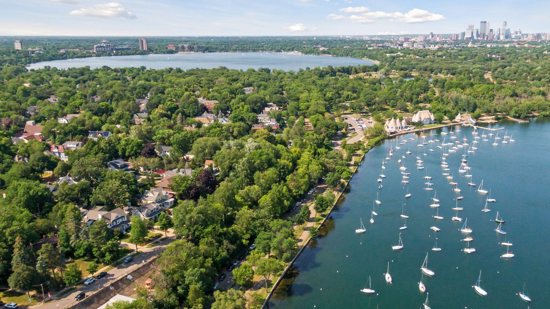Just a short walk to Lake Harriet Bandshell