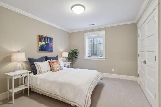 Lower level bedroom