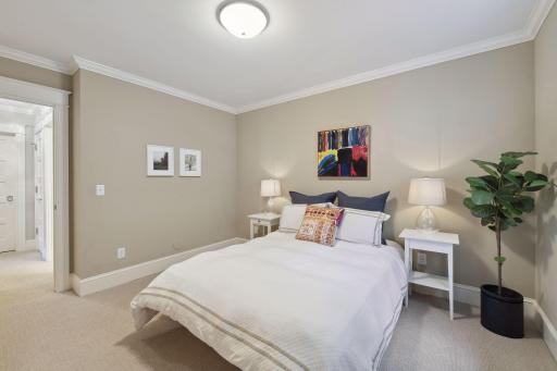 Lower level bedroom