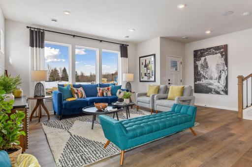 This home includes designer selected finishes throughout. This picture is from the model home.