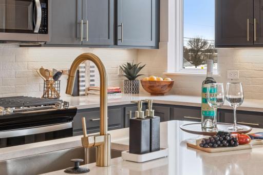 Designer selections everywhere! This picture is of the model home.