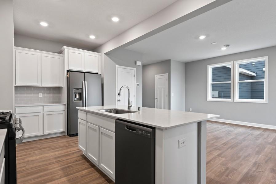Photo for 14323 Anston Avenue, Rosemount, MN 55068 - Listing #6385489 *Model Home - finishes may vary* Easily entertain with this open-concept kitchen, combined with the large dinette area. There’s plenty of space to gather with friends and family!