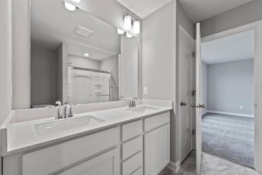 *Model Home - finishes may vary* Primary Suite.