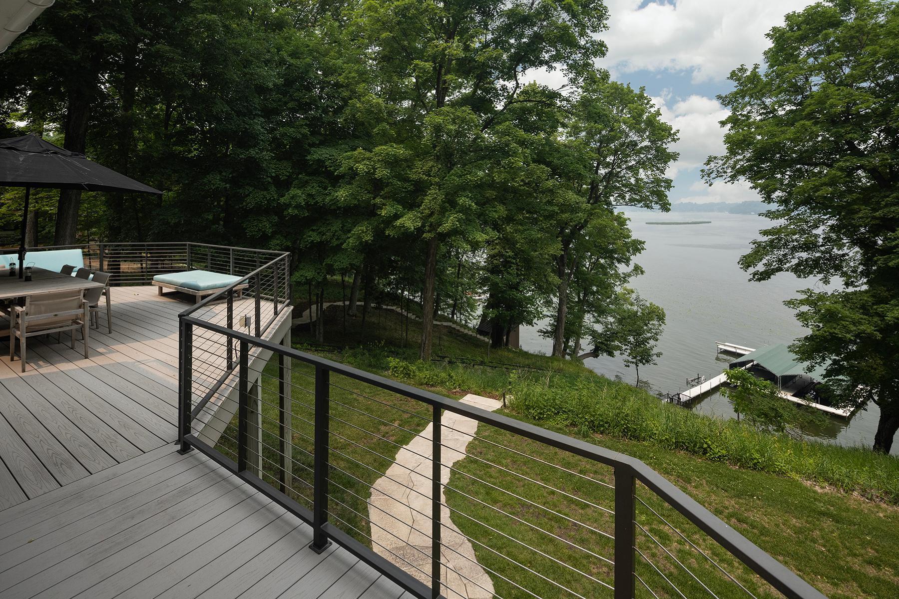 Gracious Lakeside Deck